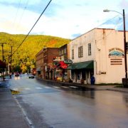 Just out of frame to the left is the welcoming Spring Creek Tavern and Inn