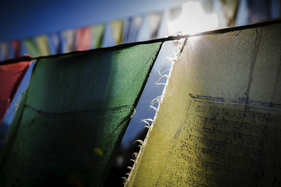 Faded Prayer Flags